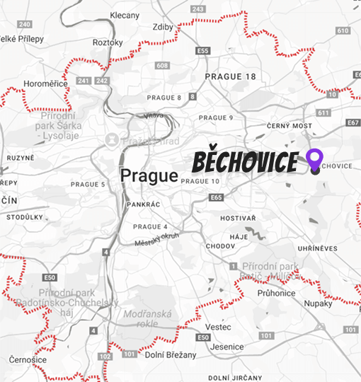Areál Na Korunce, Běchovice